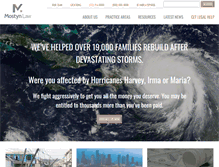 Tablet Screenshot of mostynlaw.com